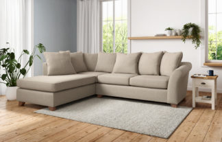 An Image of M&S Abbey Scatterback Corner Chaise Sofa (Left-Hand)