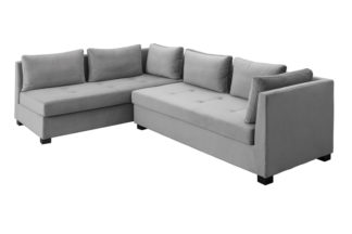 An Image of Berkley Left Hand Corner Sofa - Dove Grey