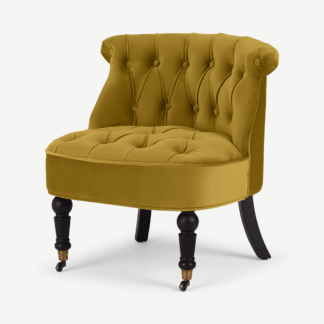 An Image of Bouji Accent Chair, Antique Velvet