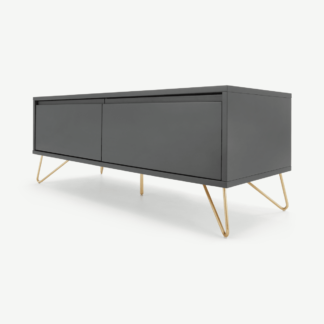 An Image of Elona Media Unit, Charcoal and Brass