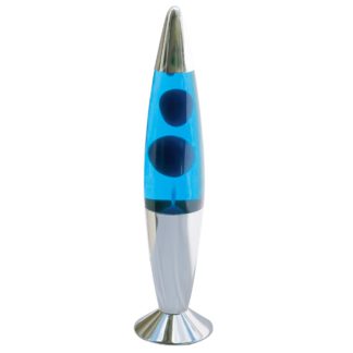 An Image of Lava Lamp - Chrome and Blue