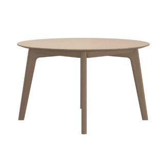 An Image of Stressless Bordeaux Round Dining Table, Quickship