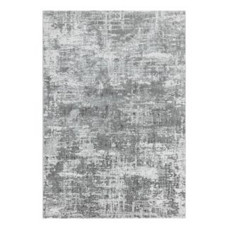 An Image of Asiatic Orion Shiny Rectangle Woven Rug - 160x230cm - Grey