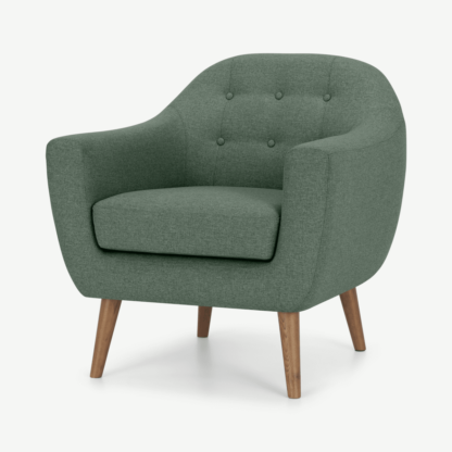 An Image of Ritchie Armchair, Darby Green