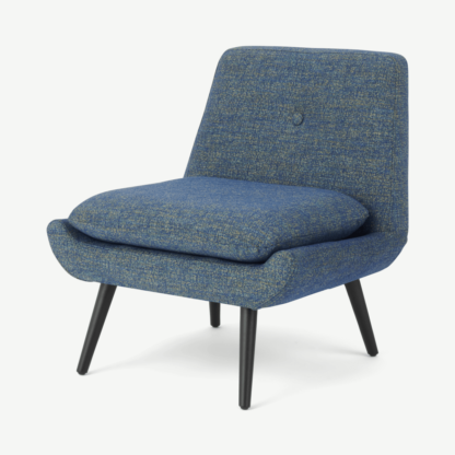 An Image of Jonny Accent Armchair, Revival Blue