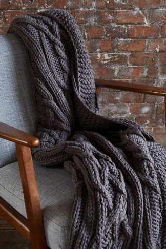 An Image of Chunky Knit Throw