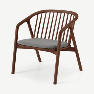 An Image of Tacoma Accent Armchair, Walnut