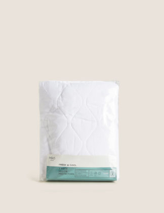 An Image of M&S 2 Pack Fresh & Cool Pillow Protectors