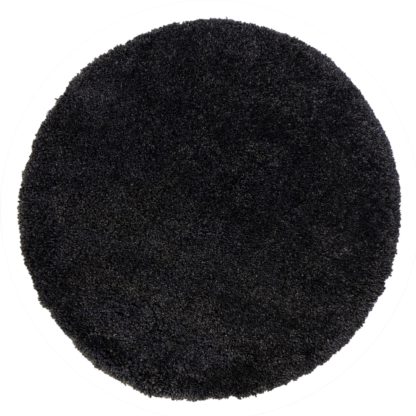An Image of Sparks Circle Rug Sparks Anthracite