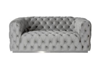 An Image of Frankfurt Two Seat Sofa - Dove Grey