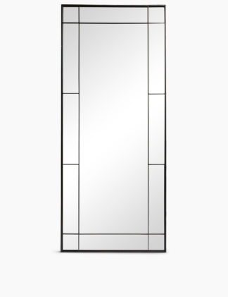 An Image of M&S Rectangle Manhattan Mirror