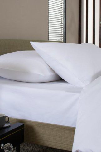 An Image of 1000tc Sateen King Fitted Sheet