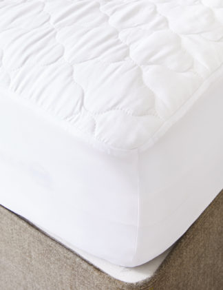 An Image of M&S Quilted Waterproof Mattress Protector