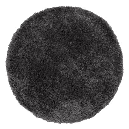 An Image of Sparks Circle Rug Sparks Anthracite