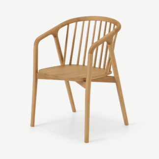 An Image of Tacoma Carver Dining Chair, Oak