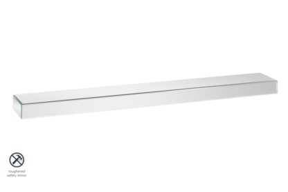 b1d8c8f1cbdbf21c88fdb9bccf67fc178c12f1c6ac385156c1e08ec541f1cd11.jpg An Image of Mirrored Floating Wall Shelf 120cm