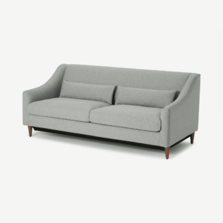 An Image of Herton 3 Seater Sofa Bed, Mountain Grey