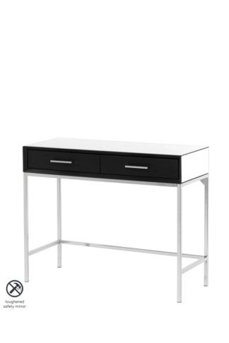 An Image of Trio Black Console Table