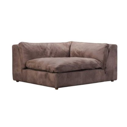 An Image of Timothy Oulton Zenna Small Sectional Corner, Safari Charcoal