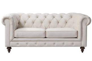 An Image of Monty Two Seat Sofa - Chalk