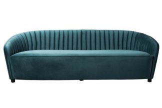 An Image of Alice Three Seat Sofa - Peacock