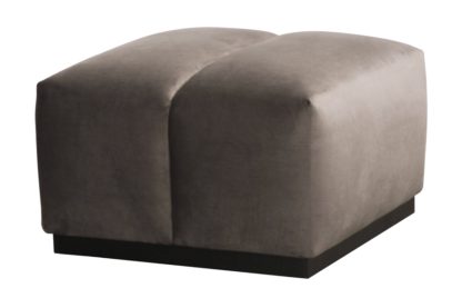 An Image of Herbie Footstool - Carbon