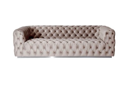 An Image of Frankfurt Three Seat Sofa – Taupe