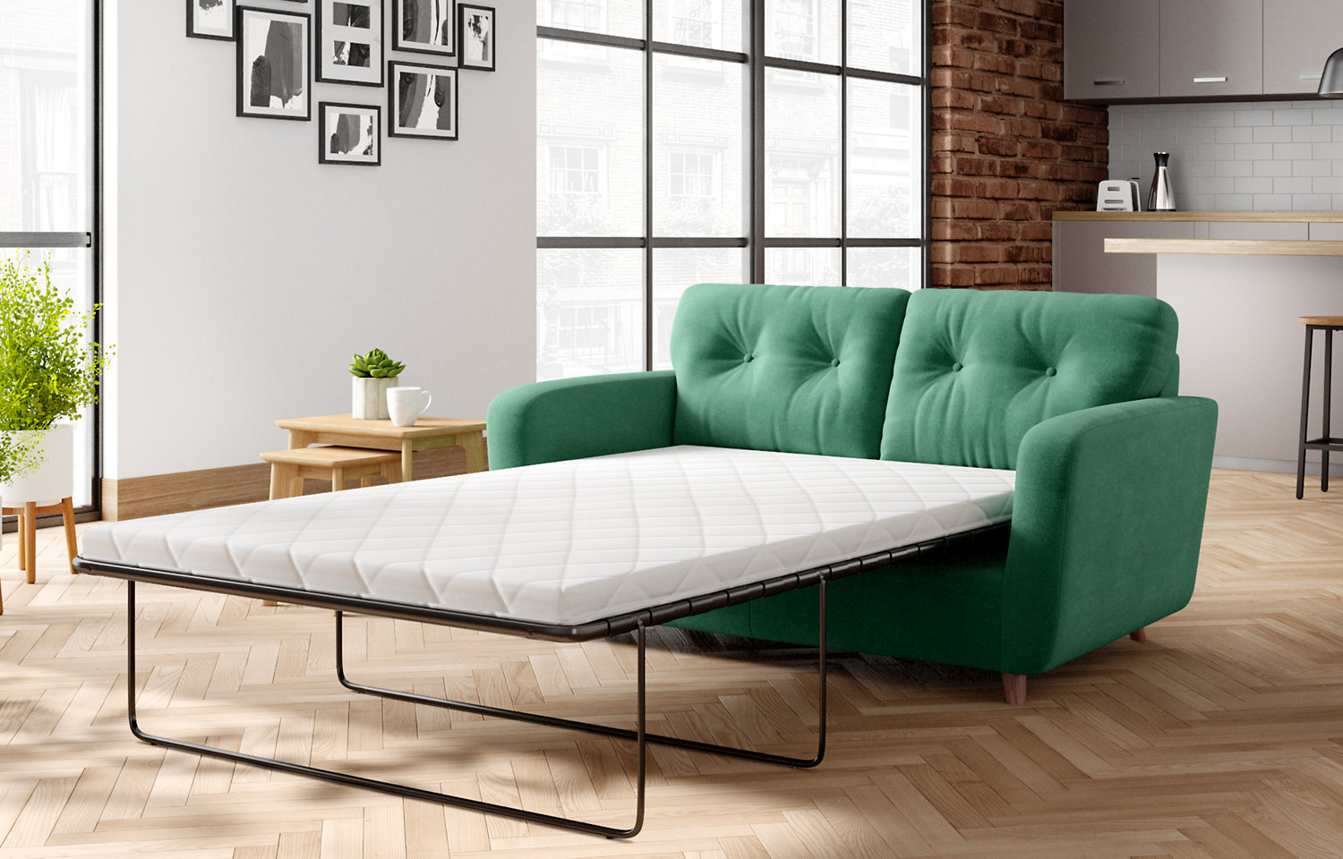 M S Felix Large 2 Seater Sofa Bed
