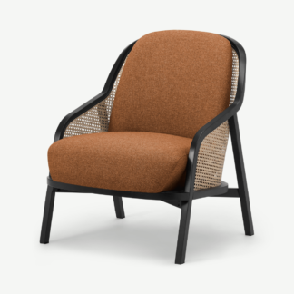 An Image of Anakie Accent Armchair, Dune Orange