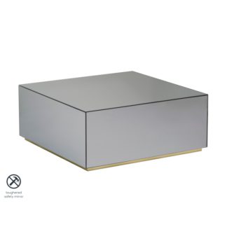 An Image of Hallie Smoked Mirror Coffee Table