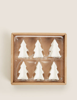 An Image of M&S 6 Pack Hanging Tree Decorations