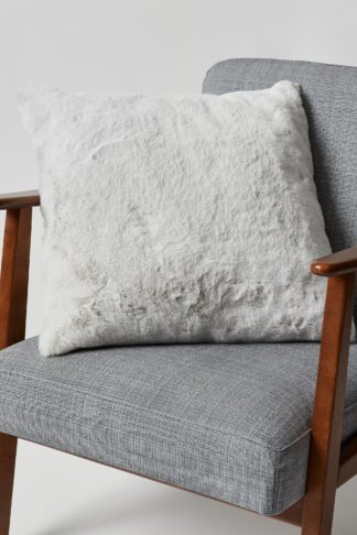 An Image of Luxe Faux Fur Cushion