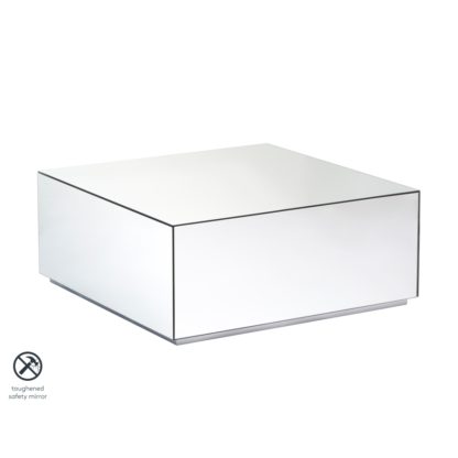 An Image of Hallie Mirrored Coffee Table
