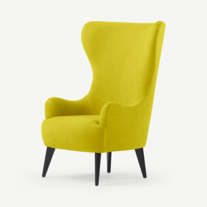 An Image of Bodil Accent Armchair, Light Moss