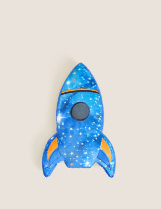 An Image of M&S Kids' Rocket Cushion