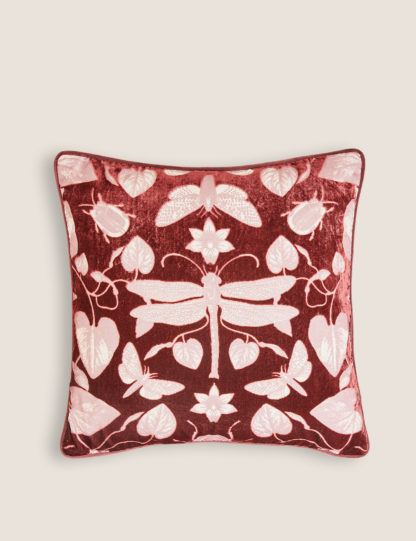 An Image of M&S Heritage Devore Cushion