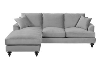 An Image of Harriet Universal Corner Sofa - Dove Grey