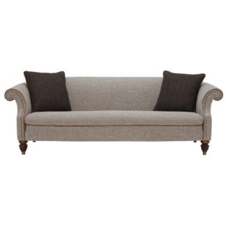 An Image of Tetrad Harris Tweed Bowmore Grand Sofa, Heather Tweed