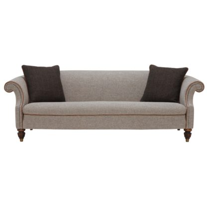 An Image of Tetrad Harris Tweed Bowmore Grand Sofa, Heather Tweed