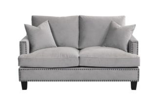 An Image of Brunswick Two Seat Sofa – Dove grey