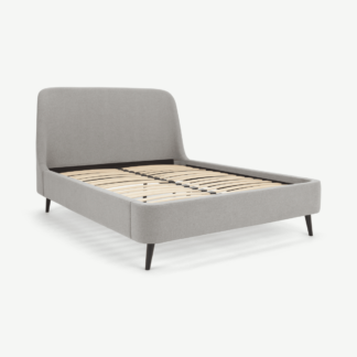 An Image of Hayllar King Size Bed, Cool Grey
