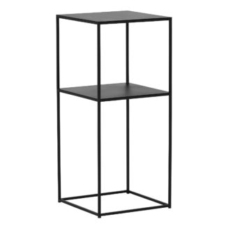 An Image of Kline Black Metal Side Table