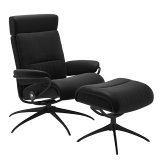 An Image of Stressless Tokyo Chair & Footstool, Quickship