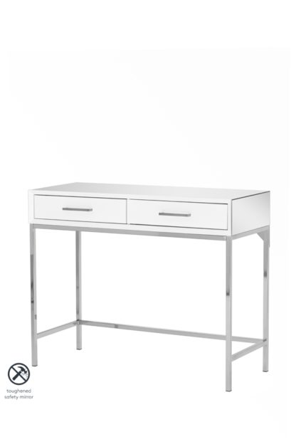 An Image of Trio White Console Table