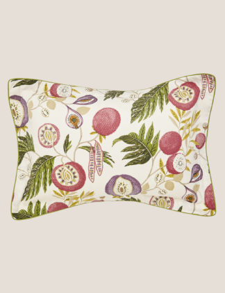 An Image of M&S Sanderson Pure Cotton Jackfruit Sateen Pillowcase