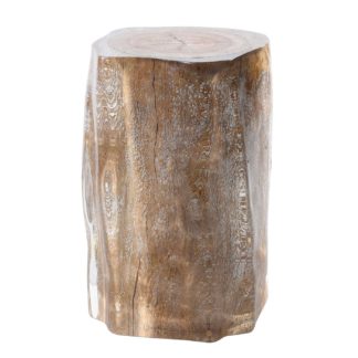 An Image of Timothy Oulton Floem Side Table, Driftwood and Acrylic