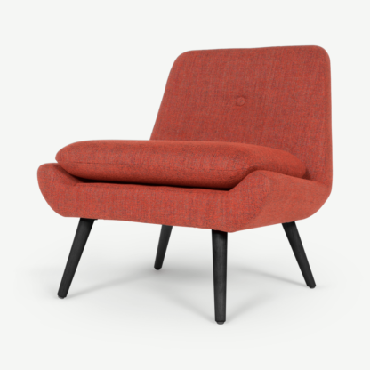 An Image of Jonny Accent Armchair, Revival Orange