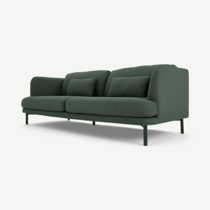 An Image of Herman 3 Seater Sofa, Woodland Green