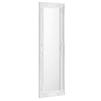 An Image of Palais White Dress Mirror - 40 cm x 130 cm