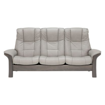 An Image of Stressless Windsor High Back 3 Seater, Quickship